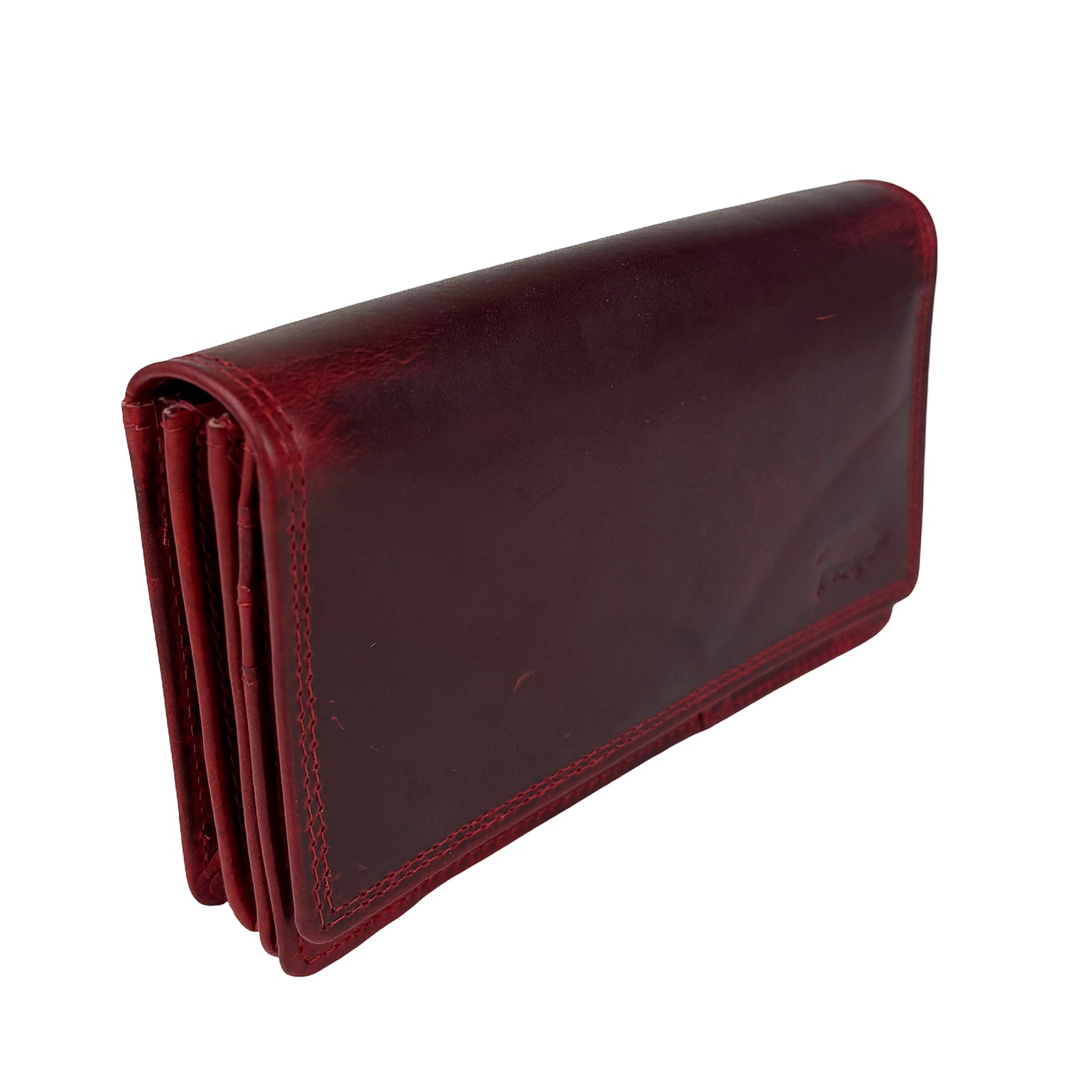 Leren Damesportemonnee met RFID – Stijlvol Harmonica Model 01C-301-OL