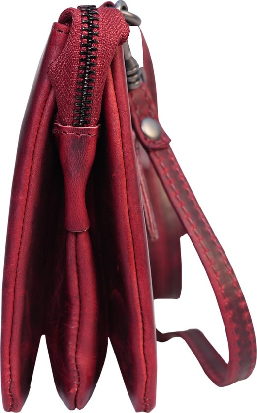 Arrigo Dames Schoudertasje XL – Rood