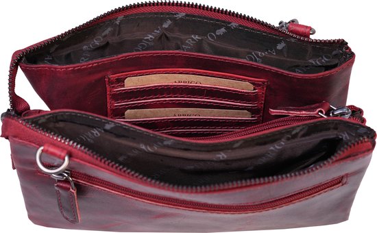 Arrigo Dames Schoudertasje XL – Rood