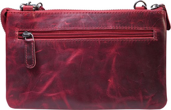 Arrigo Dames Schoudertasje XL – Rood