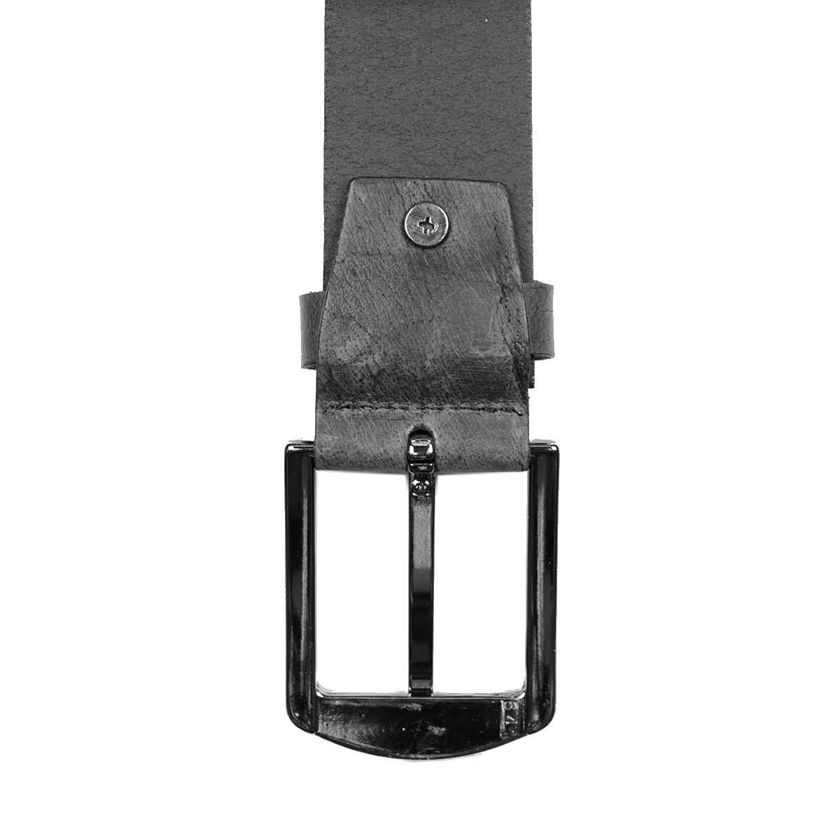 Arrigo Antraciet Italiaans Vintage Leren Riem - 4 cm Breed van Timberland Leer - Arrigo.nl