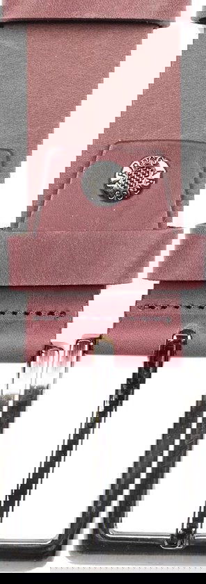 Arrigo Bordeaux Rood Italiaans Vintage Leren Riem - 4 cm Breed van Timberland Leer - Arrigo.nl