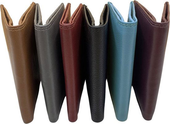 Arrigo Bordeauxkleurige Rundleer Creditcardhouder - Arrigo.nl