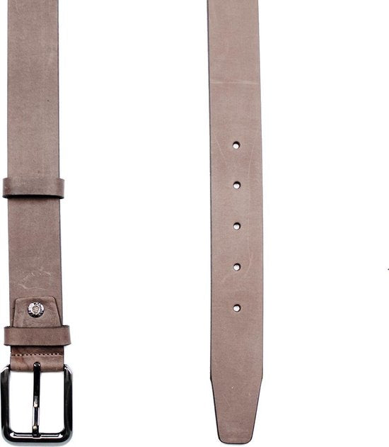 Arrigo Bruin Italiaans Vintage Leren Riem - 4 cm Breed van Timberland Leer - Arrigo.nl