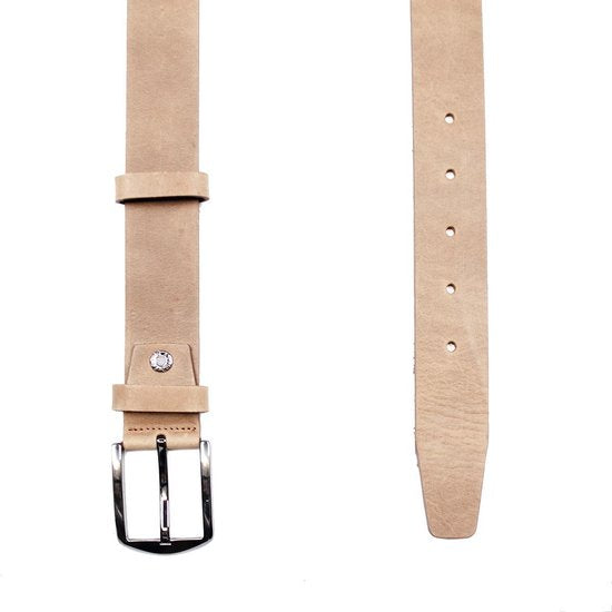 Arrigo Cognac Italiaans Vintage Leren Riem - 4 cm Breed van Timberland Leer - Arrigo.nl