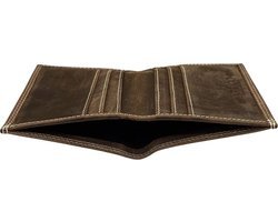 Arrigo Creditcardhouder pasjeshouder kaarthouder briefgeld leer buffelleer cognac - Arrigo Leather Goods