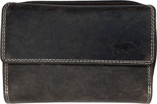 Arrigo Dames Portemonnee - Bruin Echt Leer - Arrigo.nl