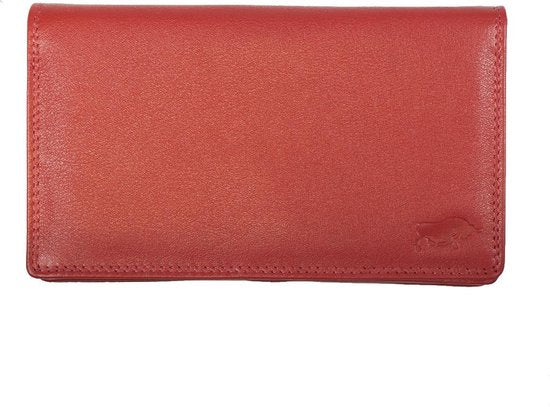 Arrigo Dames Portemonnee - Rode RFID Leren Portefeuille - Arrigo.nl