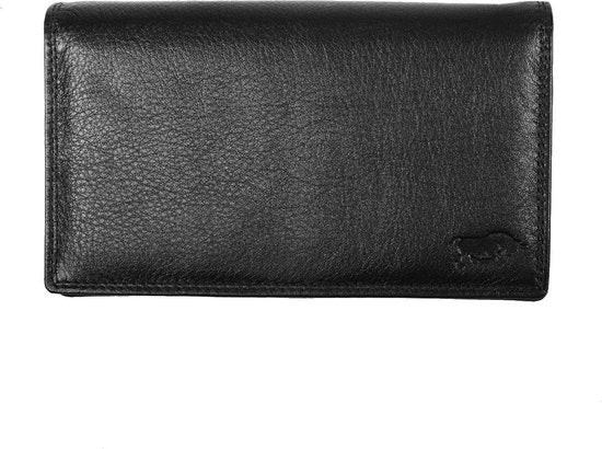 Arrigo Dames Portemonnee - Zwarte RFID Leren Portefeuille - Arrigo.nl