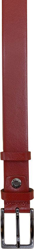 Arrigo Damesbroekriem 3 cm Breed in rood leer - Arrigo.nl
