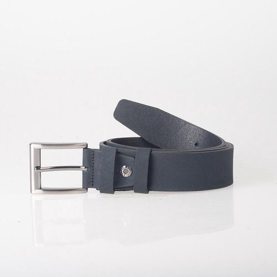 Arrigo Italiaans Zwarte Leren Riem - 4 cm Breed van Timberland Leer - Arrigo.nl