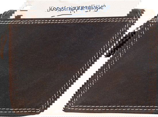 Arrigo RFID ritsportemonnee van cognackleurig buffelleer voor dames en heren - Arrigo.nl