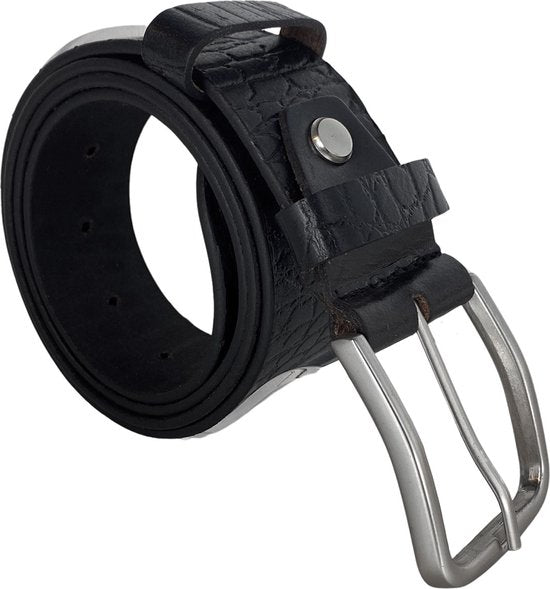 Arrigo Riem - Heren/Dames Leer Zwart 4 cm - Arrigo.nl
