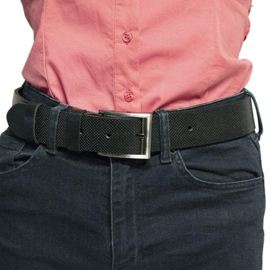 Arrigo Riem - Heren/Dames Leer Zwart 4 cm - Arrigo.nl