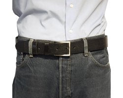 Arrigo Riem - Heren/Dames Leer Zwart 4 cm - Arrigo.nl