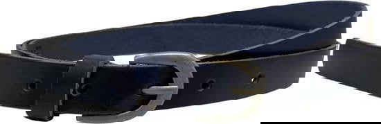 Arrigo Tailleriem Dames Donkerblauw Leer - 2 cm Breed - Arrigo.nl