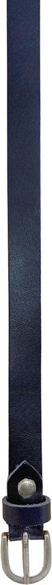 Arrigo Tailleriem Dames Donkerblauw Leer - 2 cm Breed - Arrigo.nl