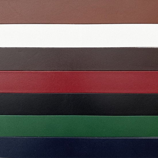 Arrigo Tailleriem Dames Wit Leer - 2 cm Breed - Arrigo.nl