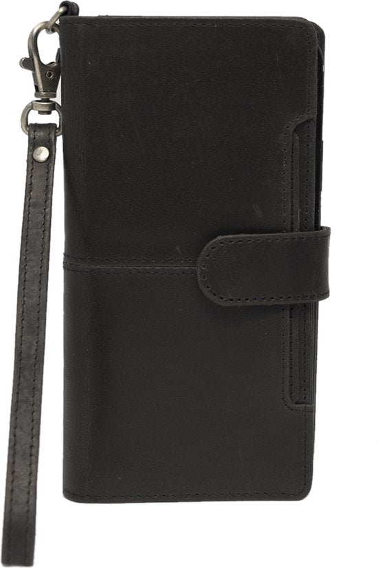 Arrigo Zwarte Bookcase voor iPhone 12 Mini - Arrigo.nl