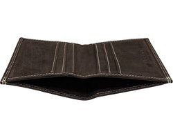 Arrigo creditcardhouder pasjeshouder kaarthouder buffelleer leer donkerbruin - Arrigo Leather Goods