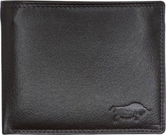 Arrigo herenportemonnee van bruin rundleer in billfold-model - Arrigo.nl