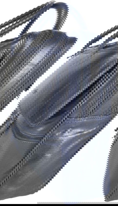 Arrigo laptopbag 17 inch blauw - Arrigo.nl