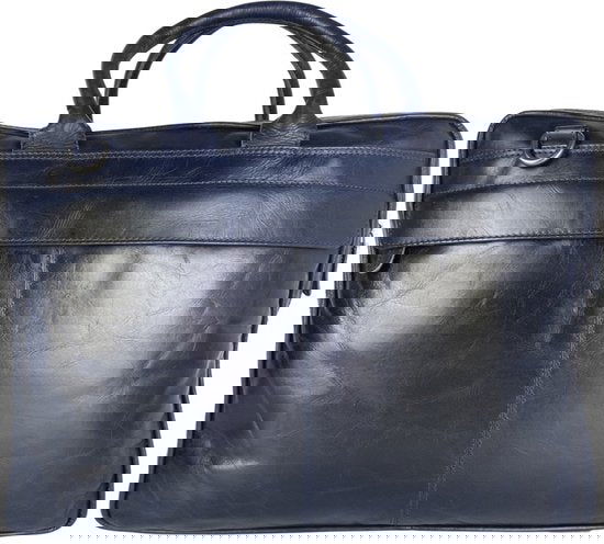 Arrigo laptopbag 17 inch blauw - Arrigo.nl