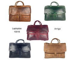 Arrigo laptopbag 17 inch blauw - Arrigo.nl