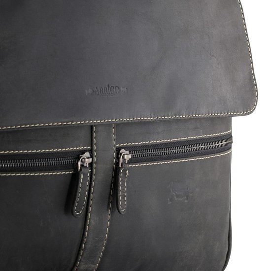 Arrigo laptoptas 17 inch Zwart - Arrigo.nl