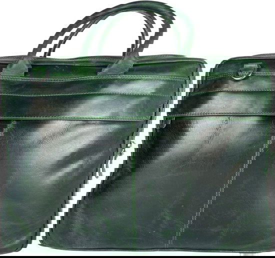 Arrigo laptoptas 17 inch groen - Arrigo.nl