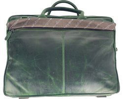 Arrigo laptoptas 17 inch groen - Arrigo.nl