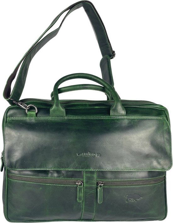 Arrigo laptoptas 17 inch groen - Arrigo.nl