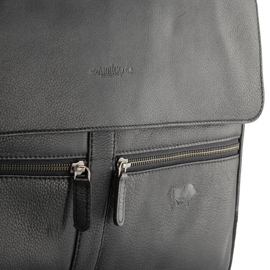 Arrigo laptoptas 17 inch zwart - Arrigo.nl