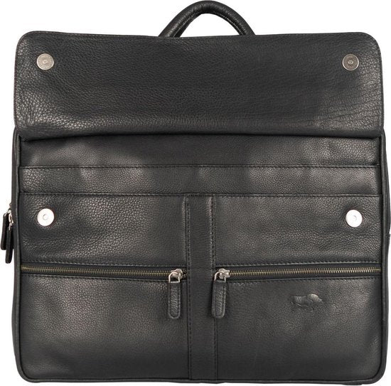 Arrigo laptoptas 17 inch zwart - Arrigo.nl