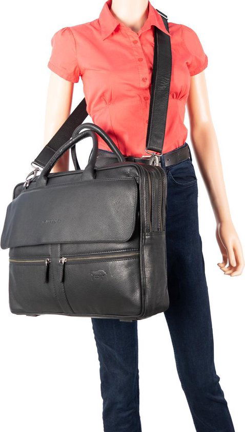 Arrigo laptoptas 17 inch zwart - Arrigo.nl