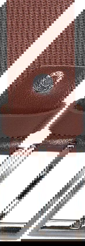 Arrigo riem broekriem heren riem dames 4 cm leer cognac - Arrigo Leather Goods