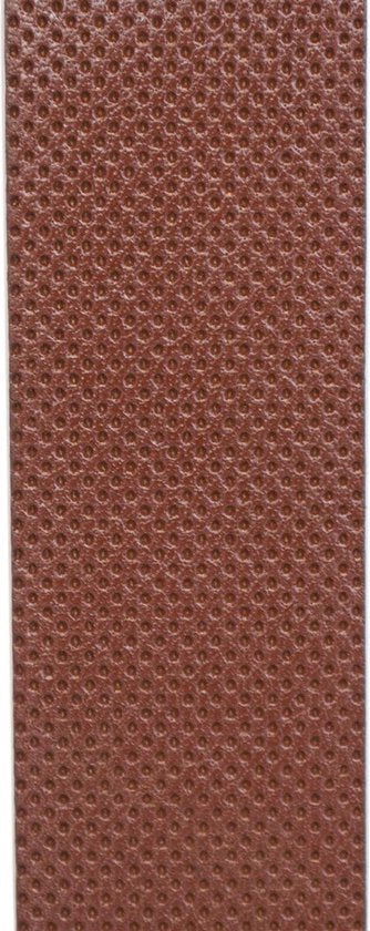 Arrigo riem broekriem heren riem dames 4 cm leer cognac - Arrigo Leather Goods