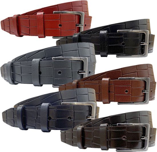 Broekriem heren riem dames lichtbruin leer 3 cm breed 115 - Arrigo Leather Goods