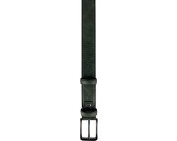 Broekriem petrol groen 3 5 cm breed 115 cm echt - Arrigo Leather Goods
