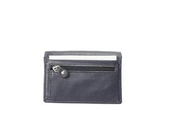 Compacte leren dames portemonnee zwart rfid ideale dames portemonnee anti - Arrigo Leather Goods