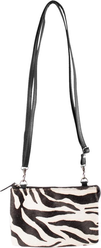 Crossbody Bag - Zebra Print Schoudertasje - Arrigo.nl