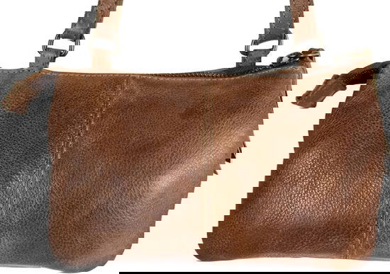 Crossbody dames tas cognac leer telefoontasje clutch dames tas festival - Arrigo Leather Goods