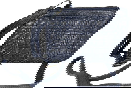 Crossbody tas dames blauw leer dames tas festival schoudertas heren - Arrigo Leather Goods