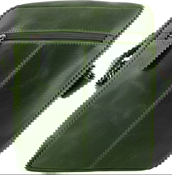 Crossbody tas dames schoudertassen vrouw echt leer groen arrigo - Arrigo.nl