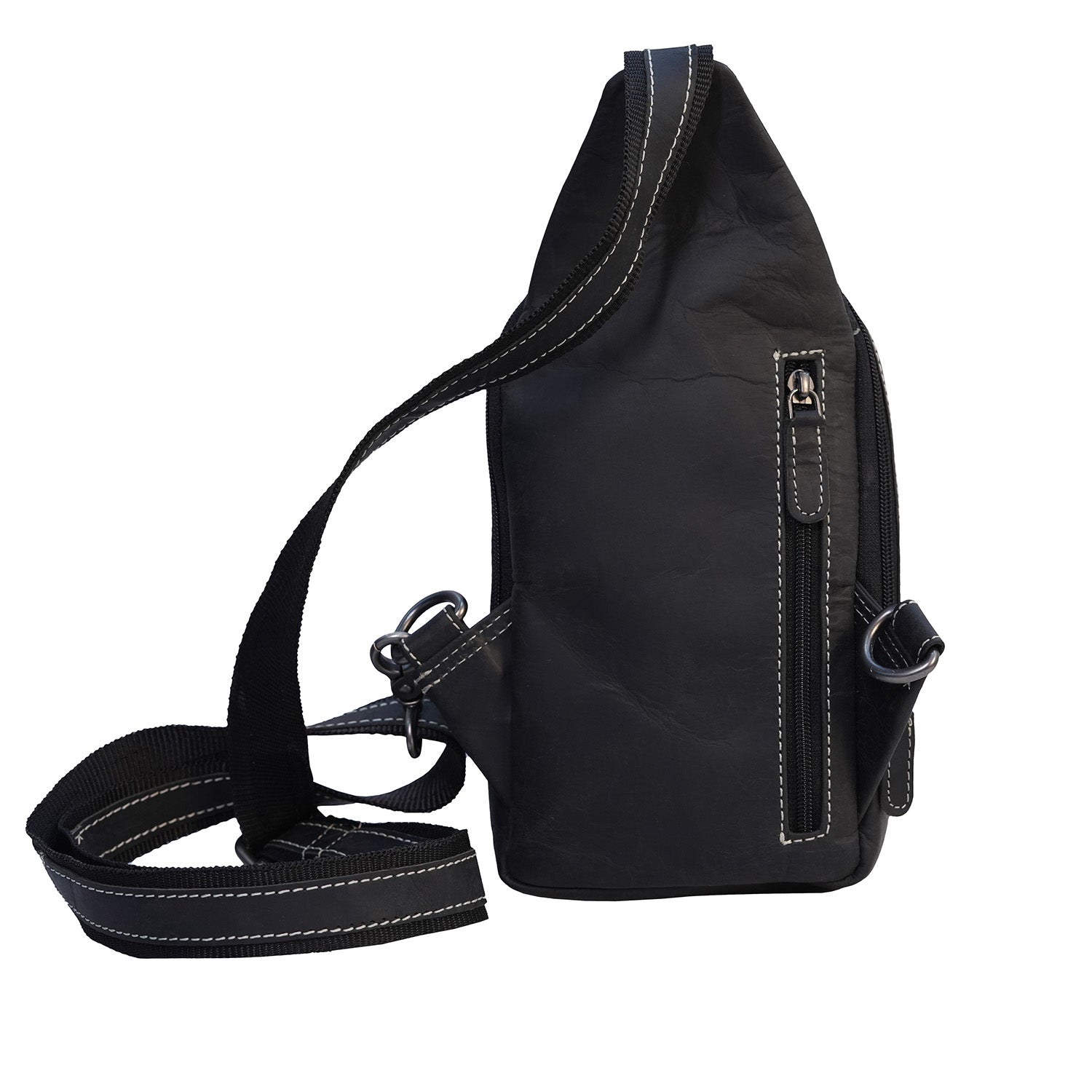 Crossbodytas Slingbag Zwart - Arrigo.nl
