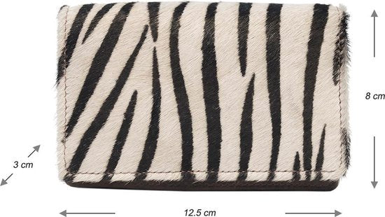 Dames portemonnee donkerbruin leer klein rfid leren dames portemonnee met - Arrigo Leather Goods