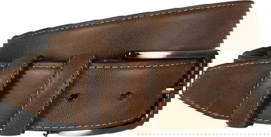Dames riem cognac bruin heren riem leren riem cognac 3 - Arrigo Leather Goods