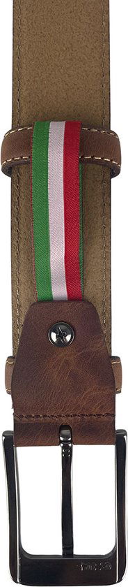 Dames riem cognac bruin heren riem leren riem cognac 3 - Arrigo Leather Goods