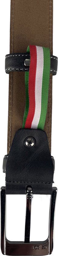 Dames riem zwart heren riem leren riem zwart 3 5 - Arrigo Leather Goods