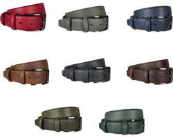 Dames riem zwart heren riem leren riem zwart 3 5 - Arrigo Leather Goods